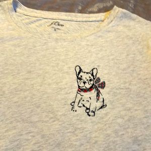 J Crew Graphic T-shirt SZ S